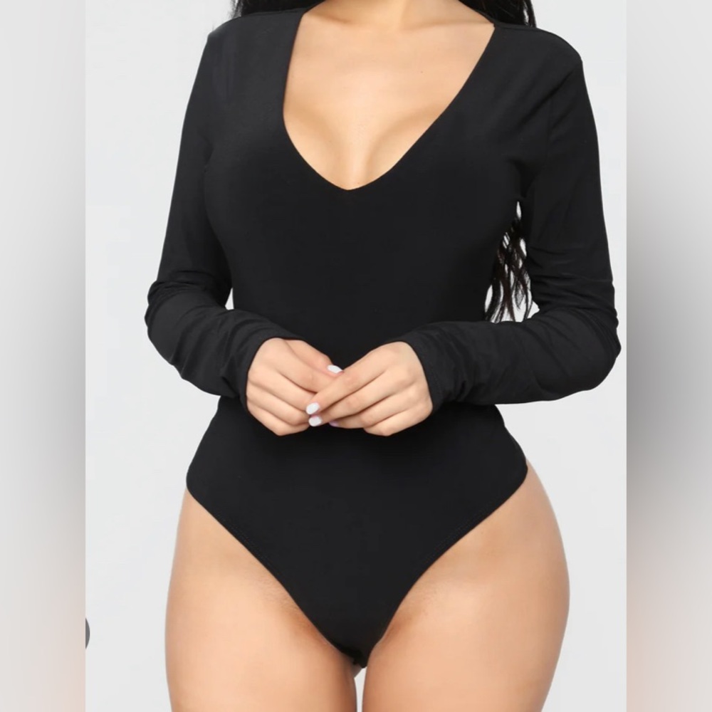 Louise V Neck Bodysuit